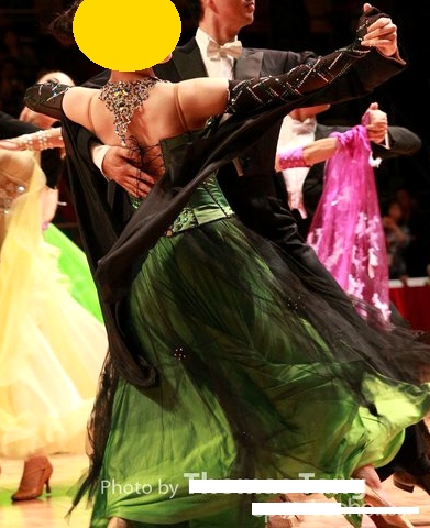 M1106・黒＆緑※試着不可