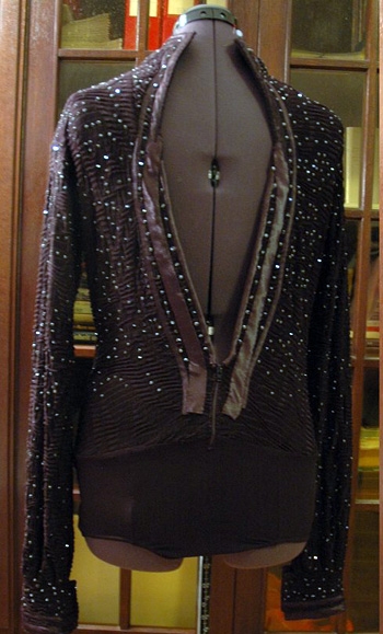 L880・男性ラテンシャツ黒