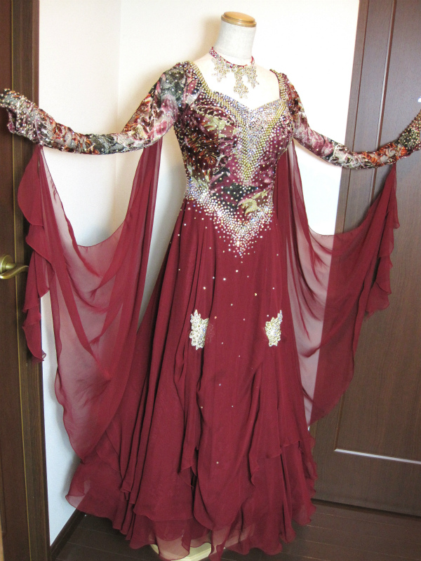 M1263・ワインレッド