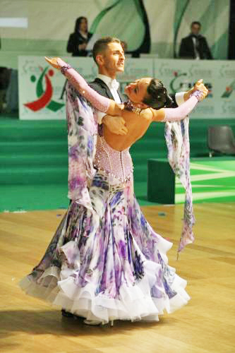 M486・ラベンダー＆柄