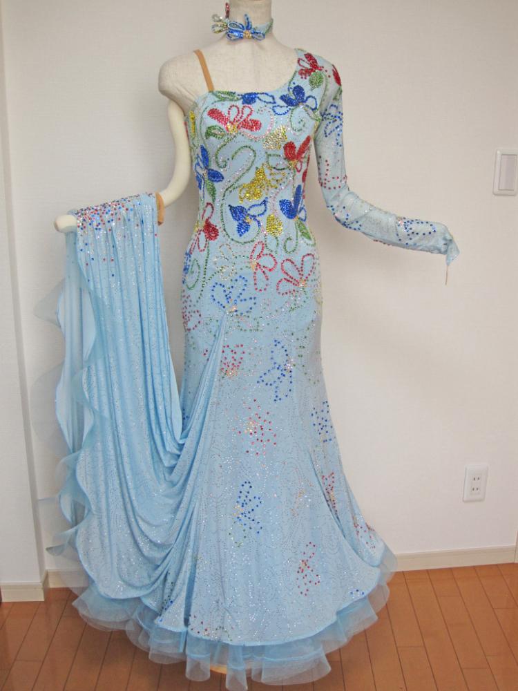 M1526・水色&カラフル※試着不可