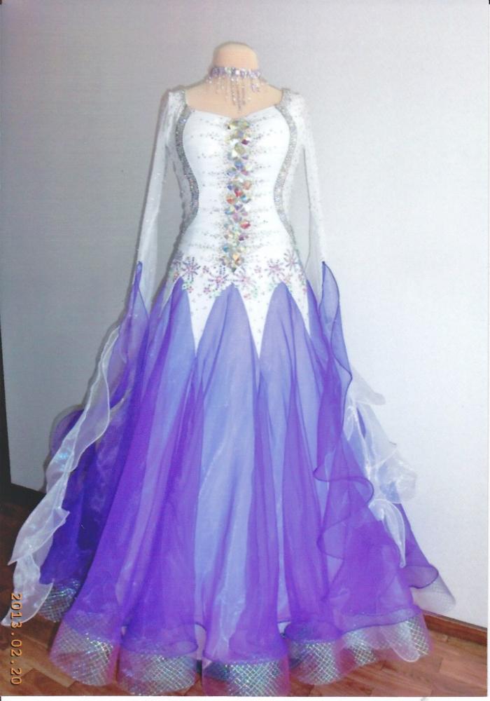 M1543・白＆紫・※試着不可