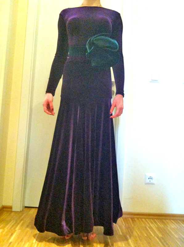 L1198・紫パソドレス