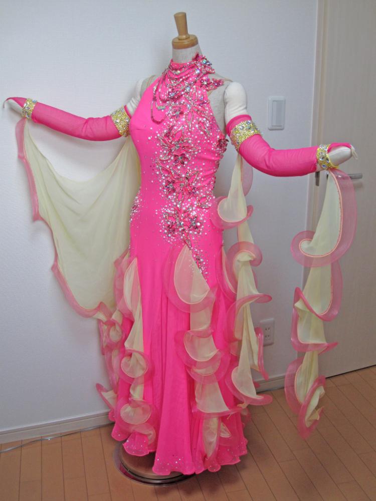 M1649・ピンク＆クリーム