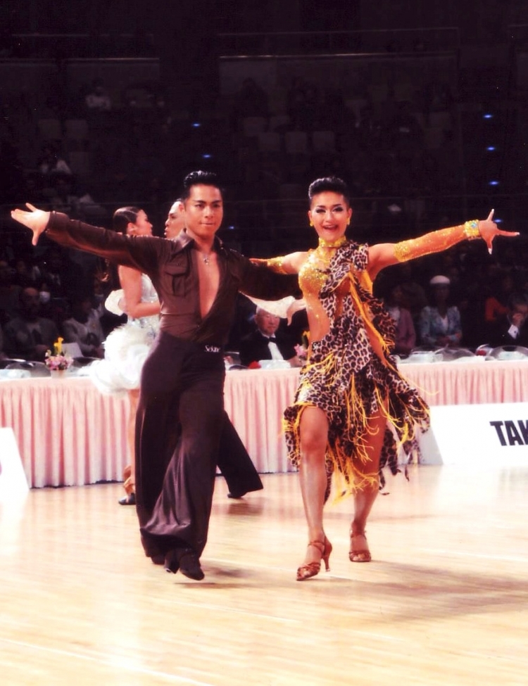 L1296・豹柄＆黄