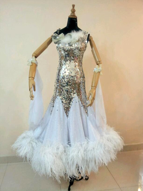 M1783・白＆シルバー※試着不可