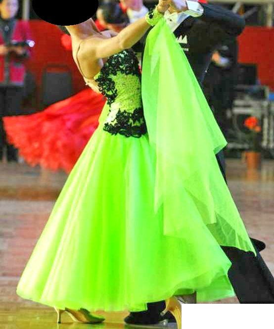 M1819・黄緑＆黒※試着不可