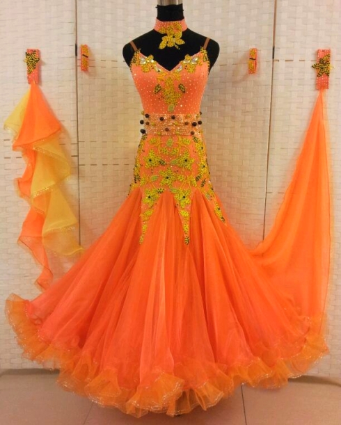 M1895・オレンジ＆黄・※試着不可