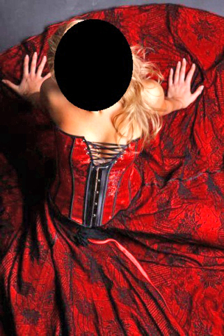 L1369・赤パソドレス・※試着不可