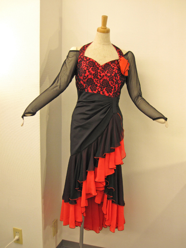 L1380・赤&黒・※試着不可