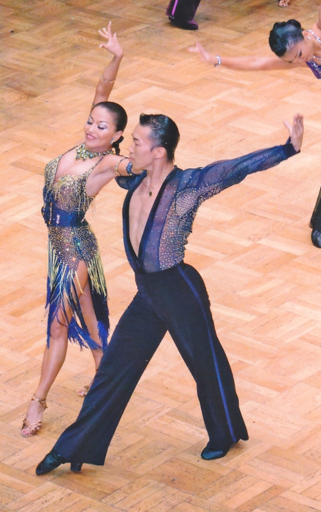 L1410・青&ゴールド