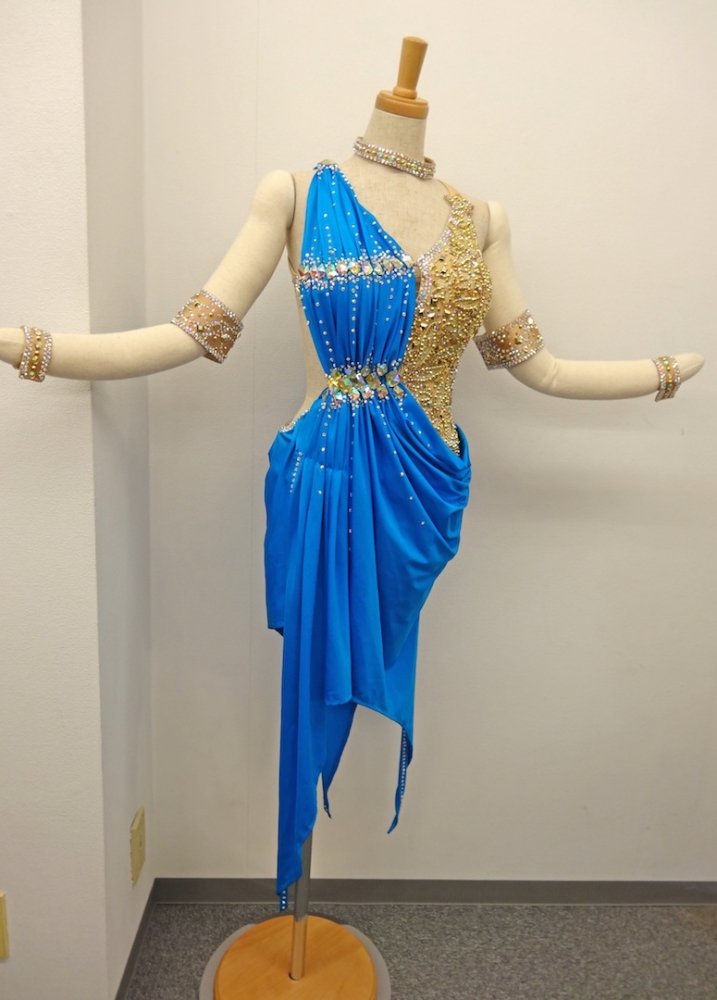 L1447・青&ゴールド