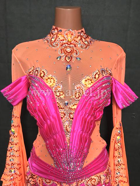 ❤️ミケリーニ❤️イタリア製 社交ダンスドレス スタンダード