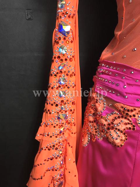 ❤️ミケリーニ❤️イタリア製　社交ダンスドレス　スタンダード　パープル 0000000056862_fN73tD5.jpg