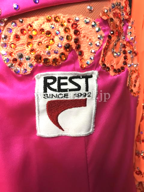 社交ダンスドレス・衣装のドレスネットアニエル / M5133・【REST