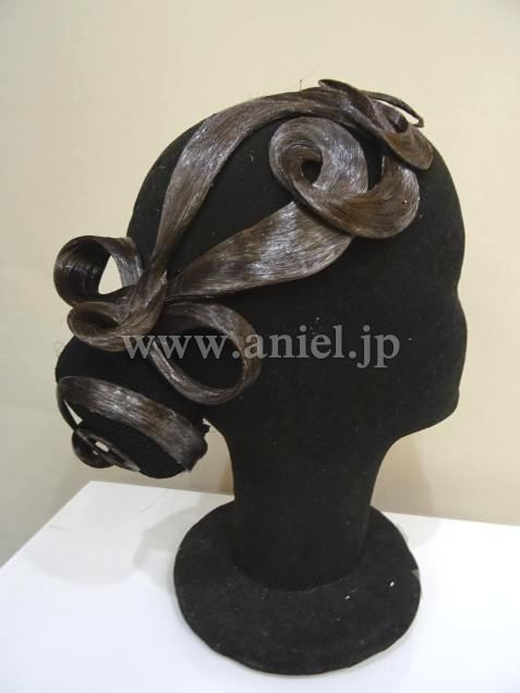 社交ダンス ヘアオーナメント 前髪 右流れ konomad