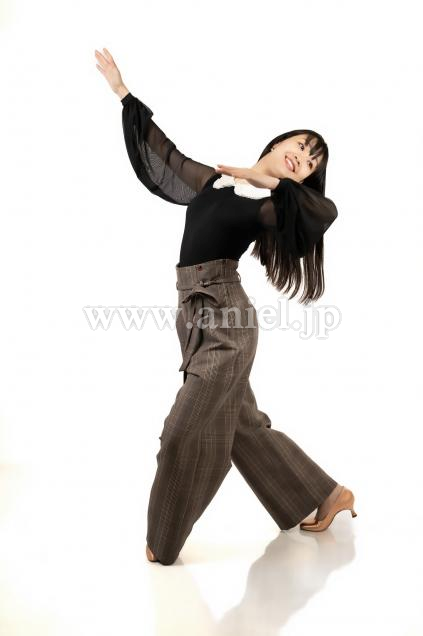 【Tiara】Prima Pants チェック【即納】