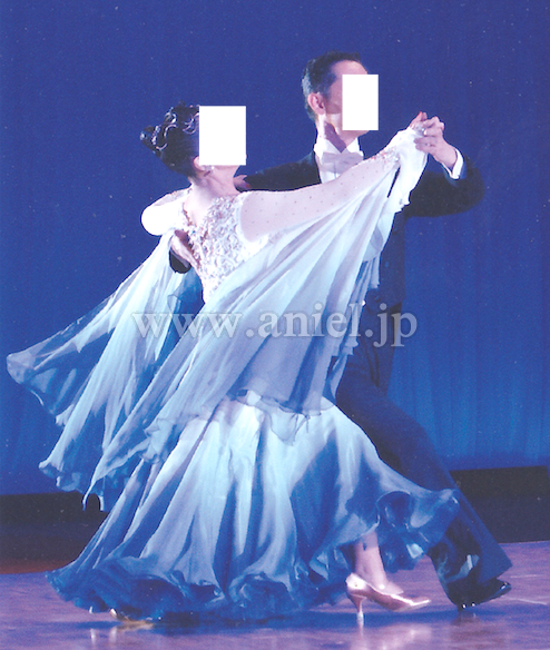 社交ダンスドレス・衣装のドレスネットアニエル / M4626・【半額セール