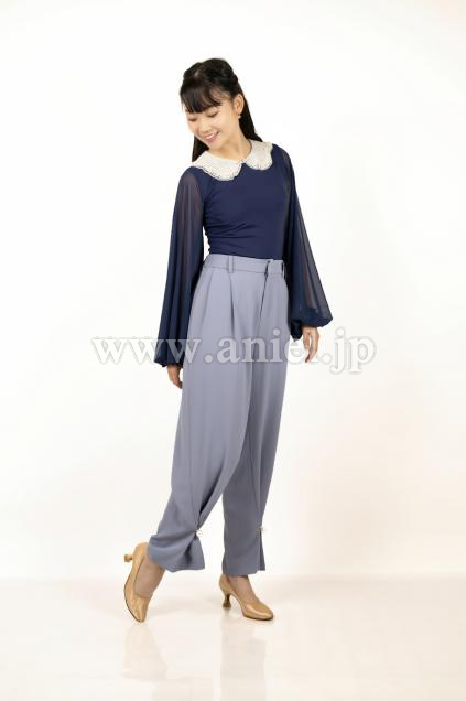 【Tiara】Pearly Pants ヘイズブルー【即納】