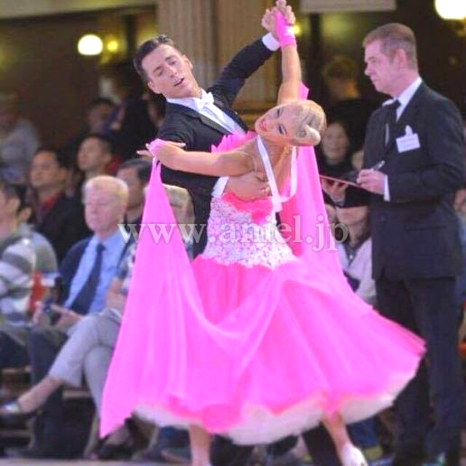 社交ダンスドレス・衣装のドレスネットアニエル / M3866・【Elaine