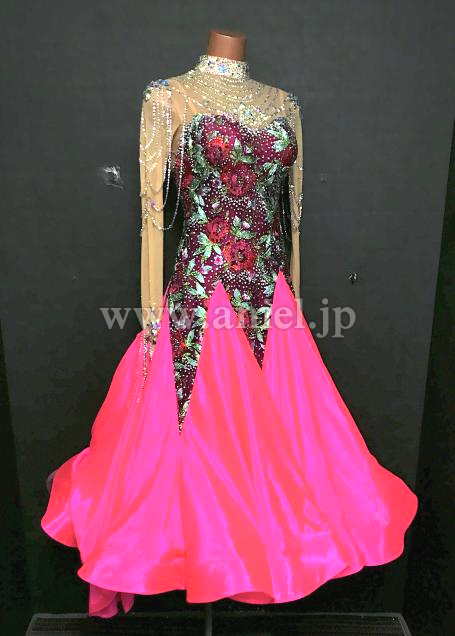 M7574・【タカダンス 】花柄&ピンク